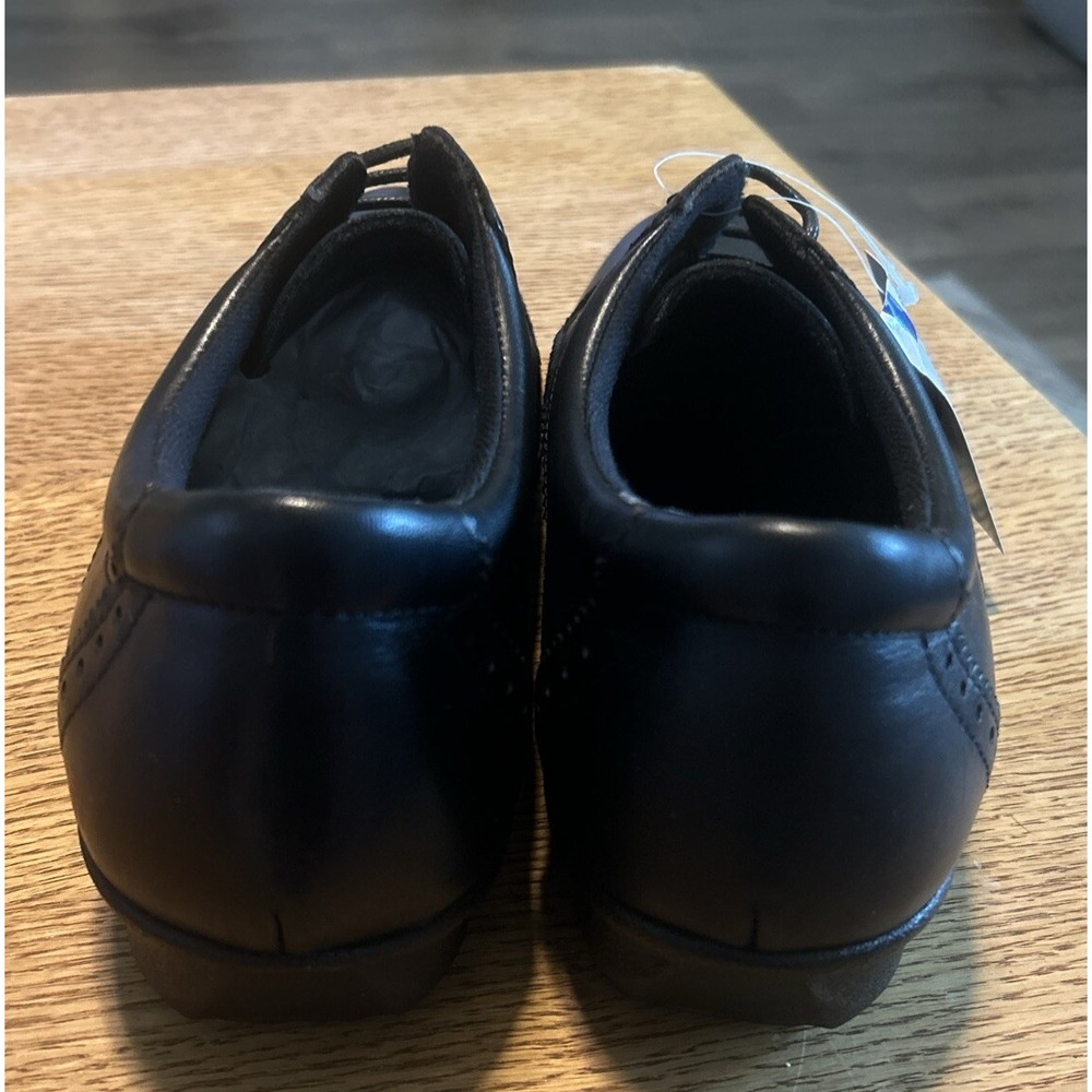 Drew Men's 10M Rome Oxford Shoes Black Leather Lace‎ Up Wingtip NWOB - Picture 3 of 7